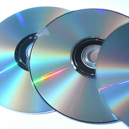 CDs stacked on each other
